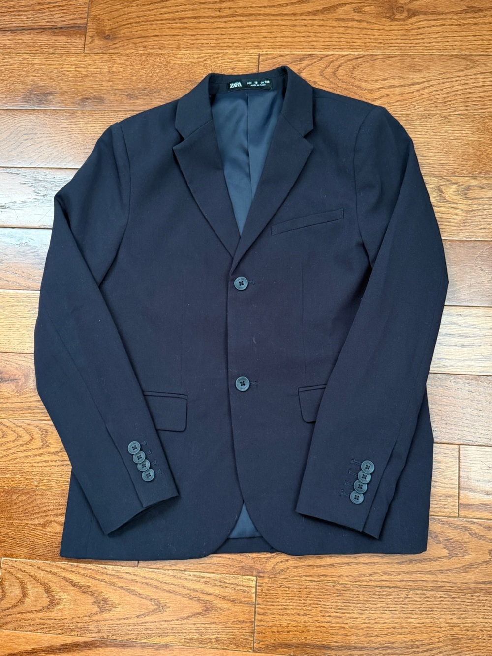 Zara Navy Tailored Jacket